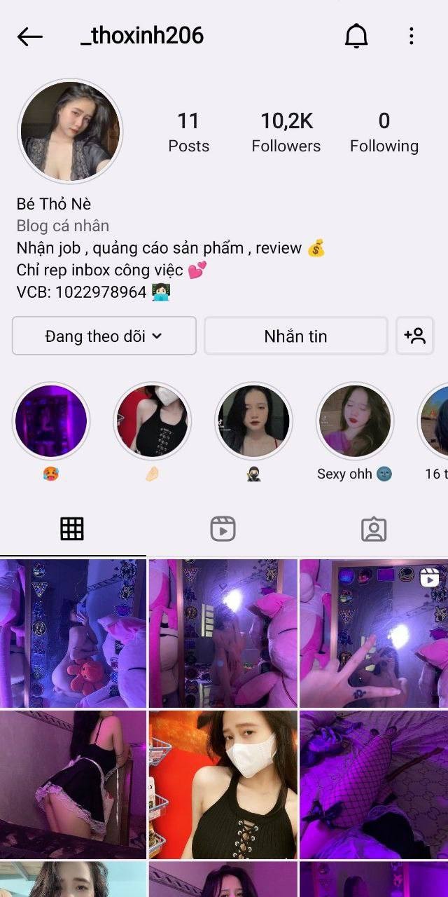 Lộ video sex Em gái Idol Thỏ Xinh Chịch bạn trai cực hấp dẫn