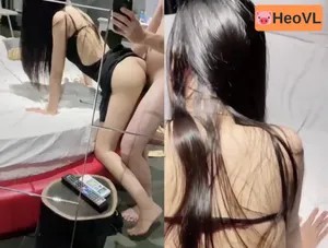 Phệt lồn em ngành tướng ngon trước gương