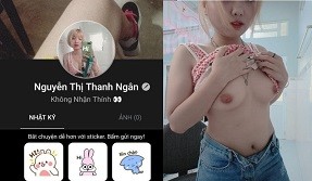 Sex Thanh Ngân khoe vú bự thích Chịch rất hấp dẫn anh em